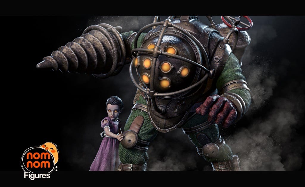 P站图纸印象馆 NomNom 生化奇兵 大老爹和小妹妹 NomNom 生化奇兵 大老爹和小妹妹