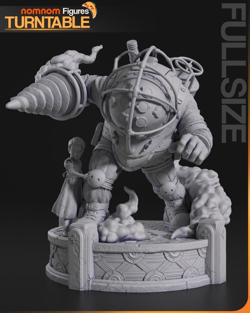 P站图纸印象馆 NomNom 生化奇兵 大老爹和小妹妹 NomNom 生化奇兵 大老爹和小妹妹