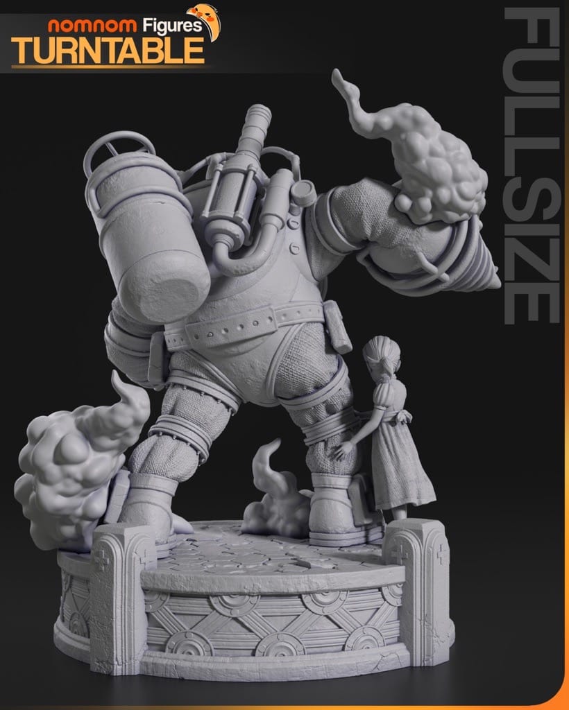 P站图纸印象馆 NomNom 生化奇兵 大老爹和小妹妹 NomNom 生化奇兵 大老爹和小妹妹