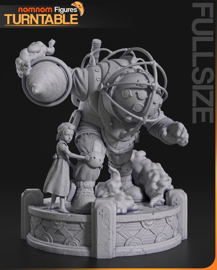 P站图纸印象馆 NomNom 生化奇兵 大老爹和小妹妹 NomNom 生化奇兵 大老爹和小妹妹