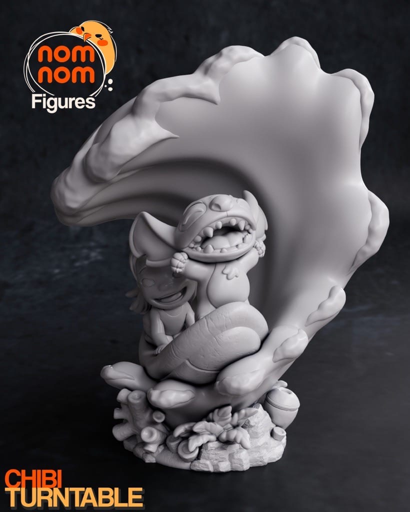 P站图纸印象馆 NomNom 星际宝贝 莉萝和史迪奇 NomNom 星际宝贝 莉萝和史迪奇