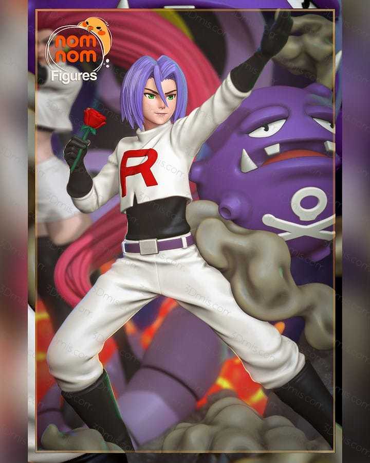 P站图纸印象馆 NomNom 精灵宝可梦 詹姆斯 NomNom 精灵宝可梦 詹姆斯