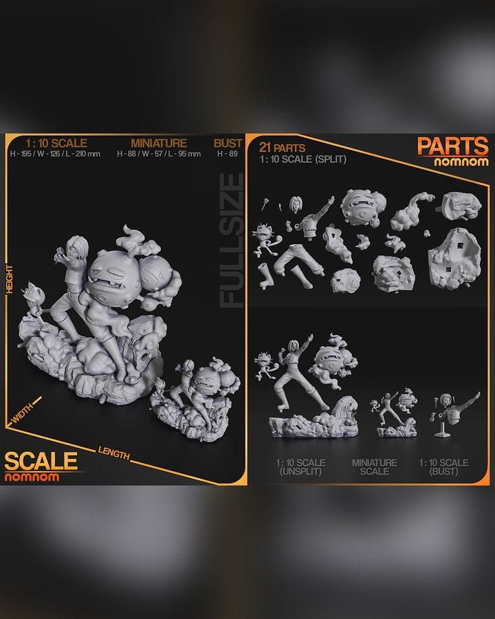 P站图纸印象馆 NomNom 精灵宝可梦 詹姆斯 NomNom 精灵宝可梦 詹姆斯