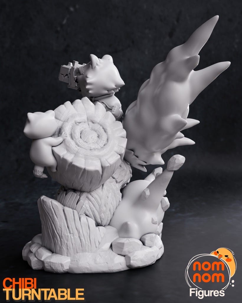 P站图纸印象馆 NomNom 银河护卫队 火箭 NomNom 银河护卫队 火箭