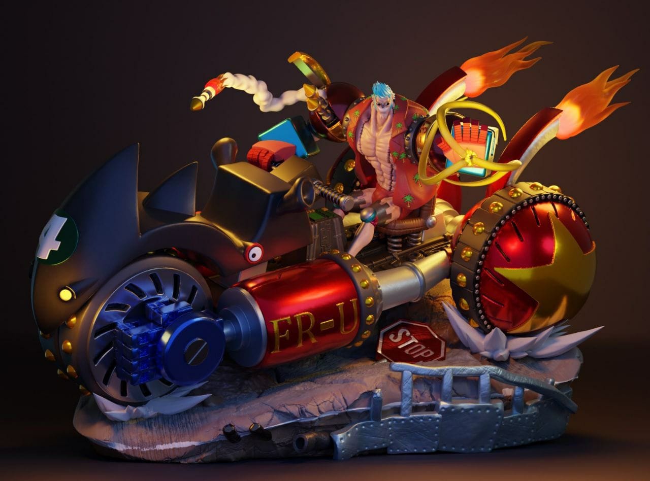 P站图纸印象馆 海贼王 弗朗奇 海贼王 弗朗奇