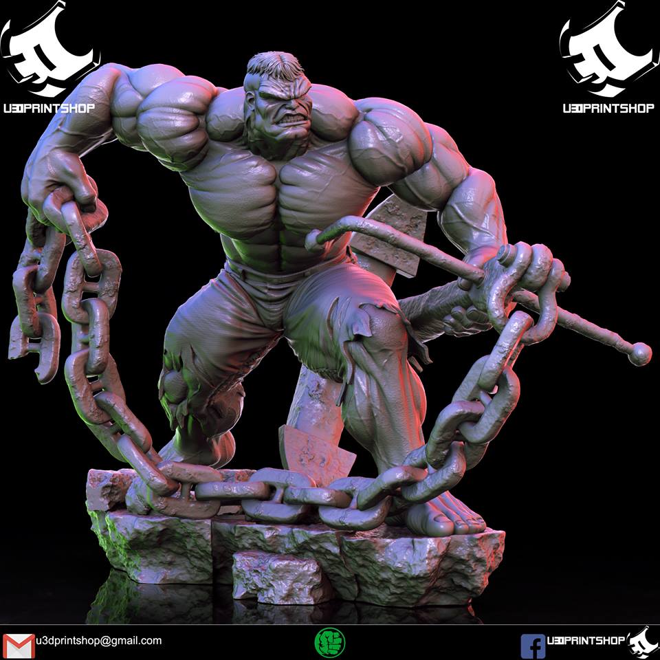 P站图纸印象馆 漫威 浩克 漫威 浩克