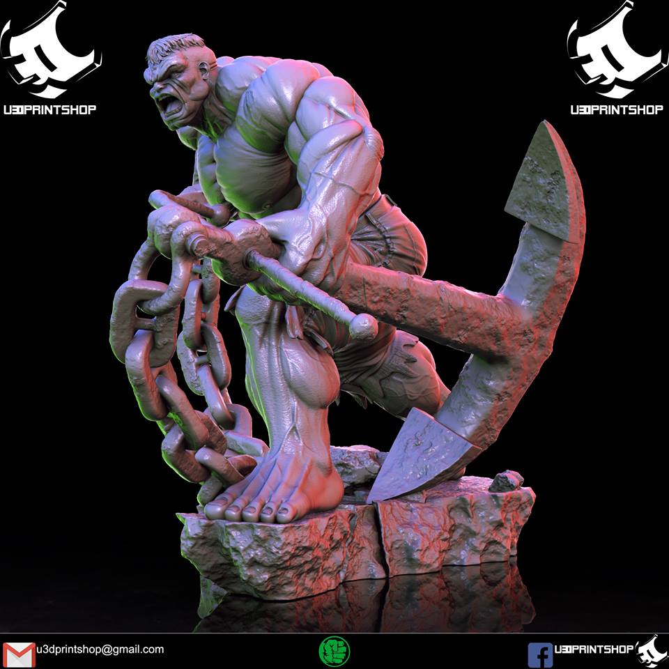 P站图纸印象馆 漫威 浩克 漫威 浩克