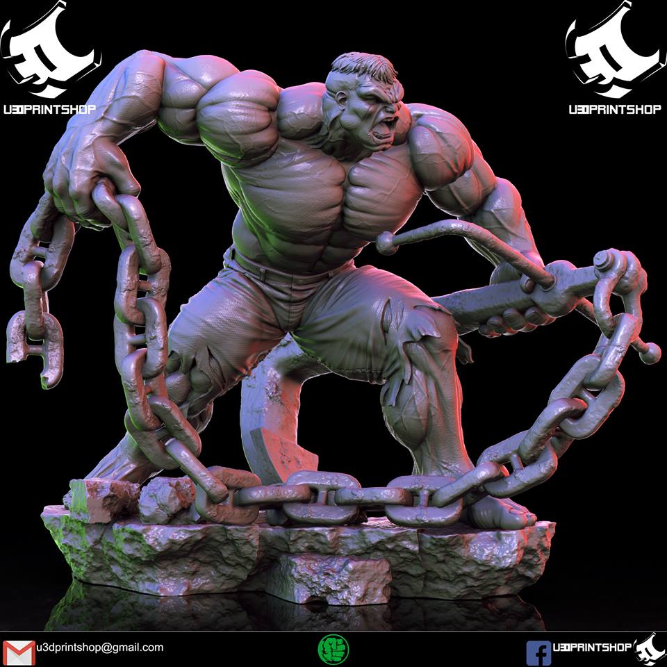 P站图纸印象馆 漫威 浩克 漫威 浩克