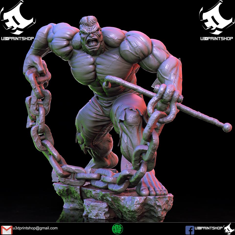 P站图纸印象馆 漫威 浩克 漫威 浩克