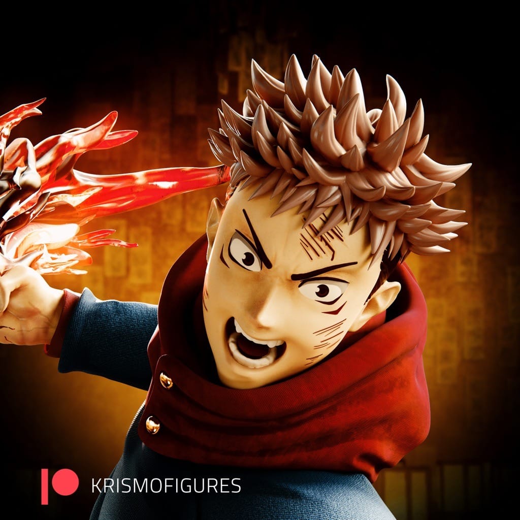 P站图纸印象馆 咒术回战 虎杖悠仁 咒术回战 虎杖悠仁