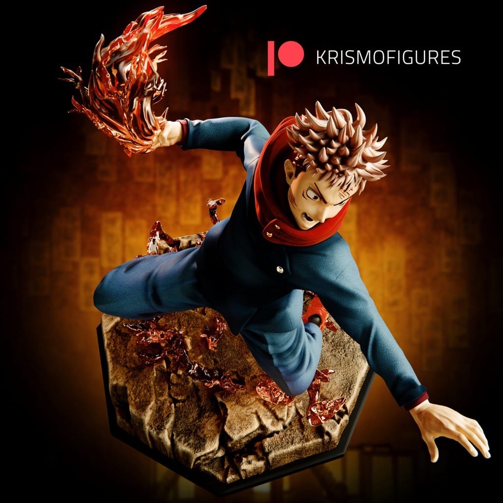 P站图纸印象馆 咒术回战 虎杖悠仁 咒术回战 虎杖悠仁