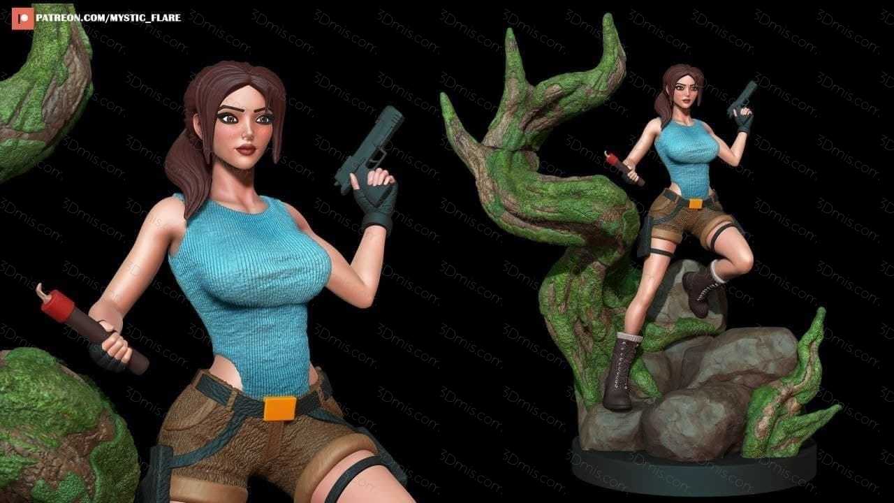 P站图纸印象馆 古墓丽影 劳拉·克劳馥 古墓丽影 劳拉·克劳馥