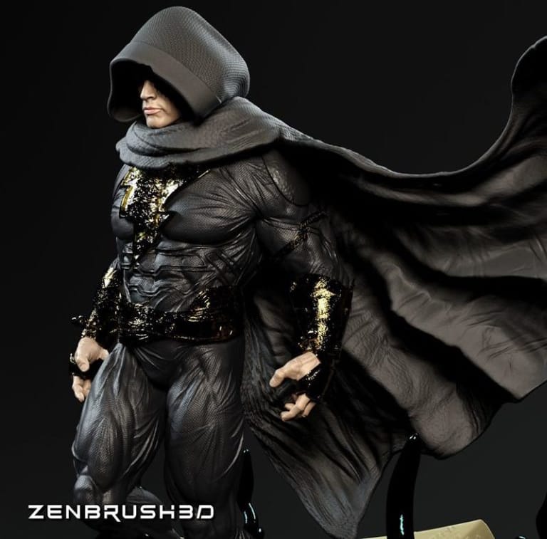 P站图纸印象馆 DC漫画 黑亚当 DC漫画 黑亚当