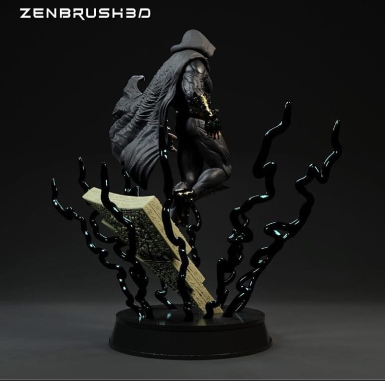 P站图纸印象馆 DC漫画 黑亚当 DC漫画 黑亚当