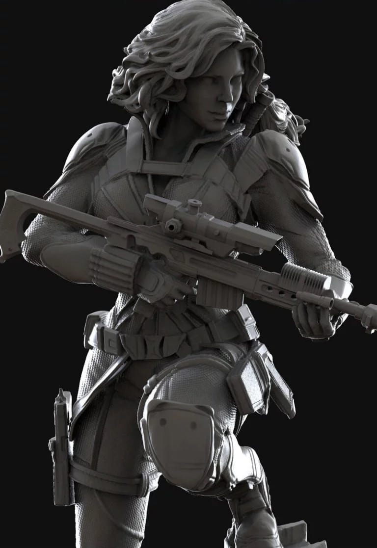 P站图纸印象馆 漫威 黑寡妇 漫威 黑寡妇