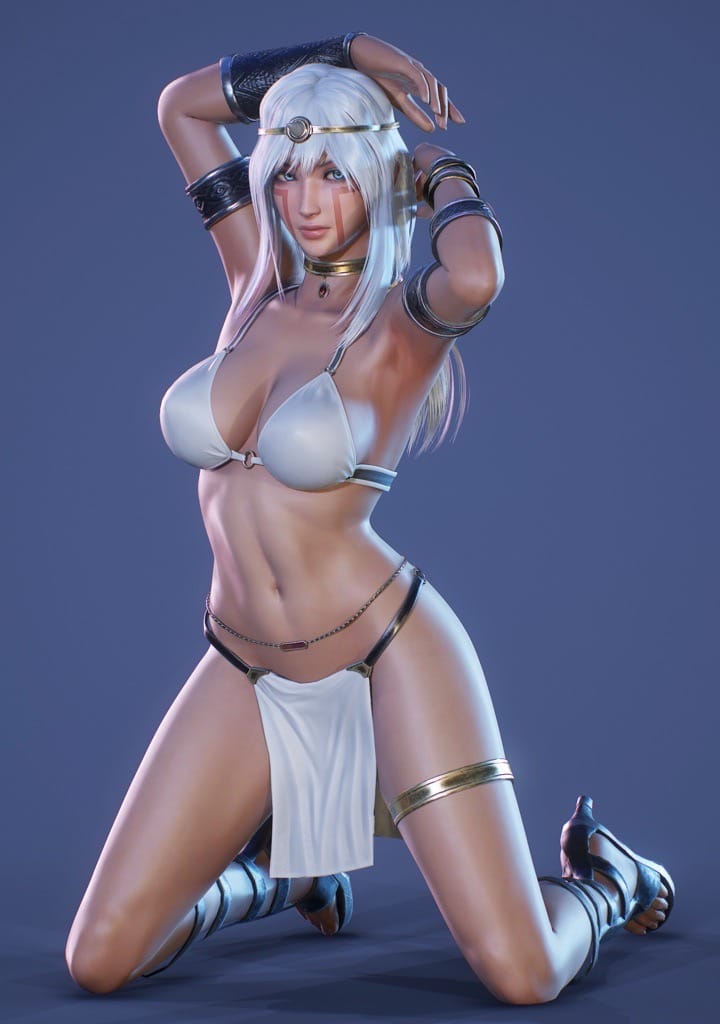 P站图纸印象馆 古代部落女神 古代部落女神