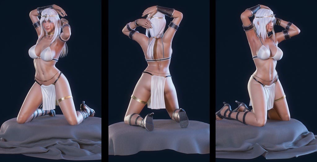 P站图纸印象馆 古代部落女神 古代部落女神