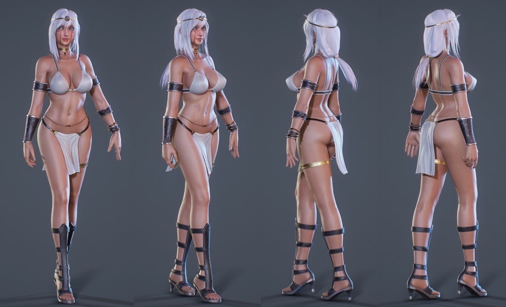 P站图纸印象馆 古代部落女神 古代部落女神