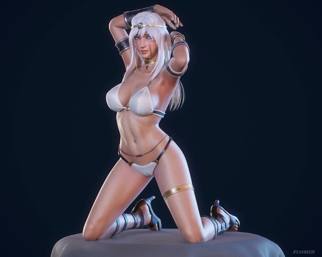 P站图纸印象馆 古代部落女神 古代部落女神