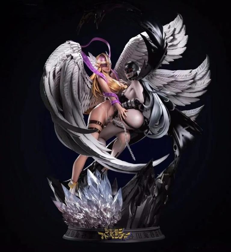 P站图纸印象馆 数码宝贝 天女兽和妖女兽 数码宝贝 天女兽和妖女兽