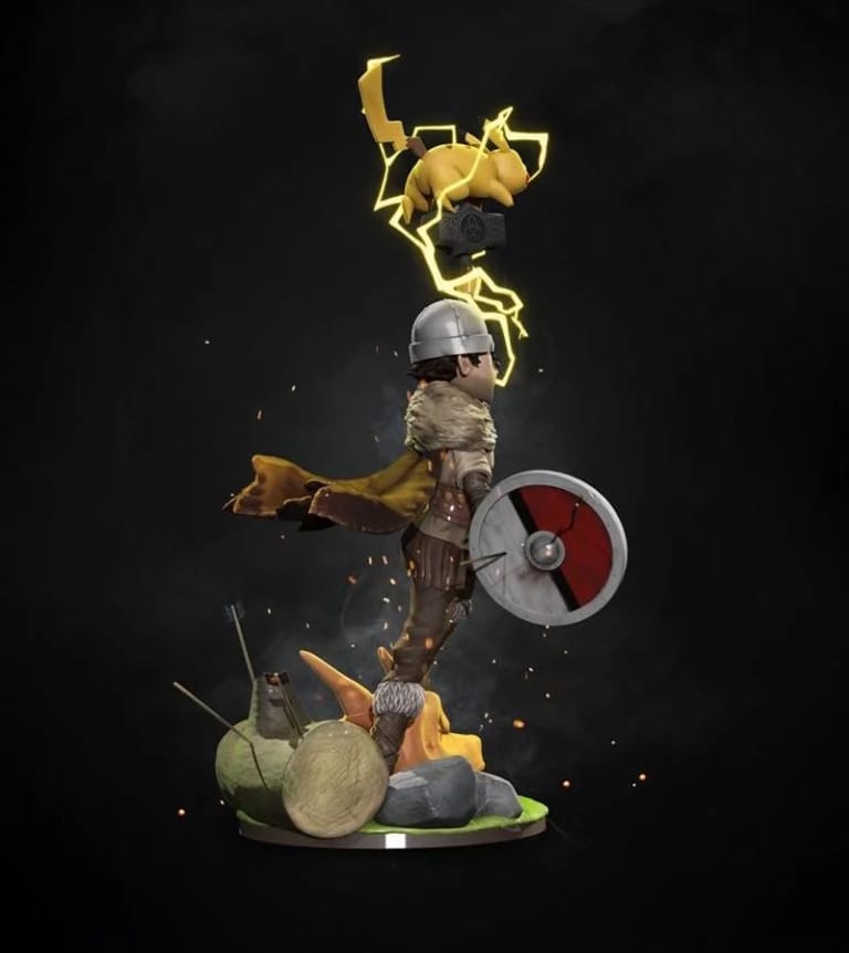 P站图纸印象馆 精灵宝可梦 小智 精灵宝可梦 小智