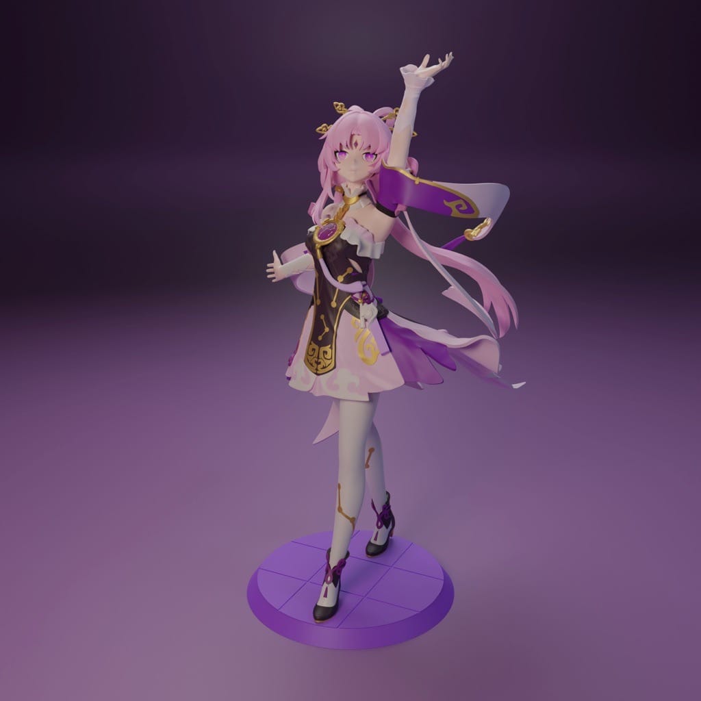 P站图纸印象馆 崩坏 符玄 崩坏 符玄