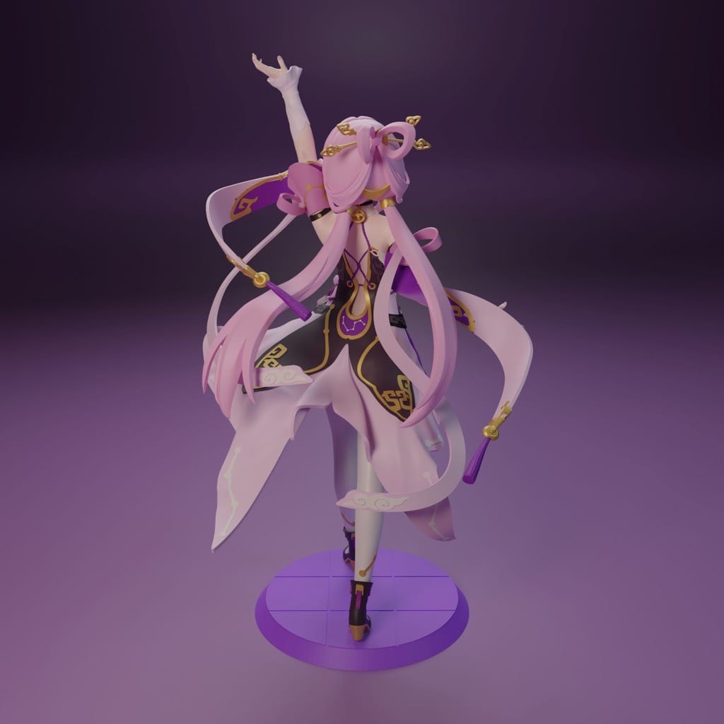 P站图纸印象馆 崩坏 符玄 崩坏 符玄