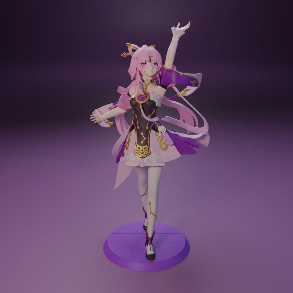 P站图纸印象馆 崩坏 符玄 崩坏 符玄