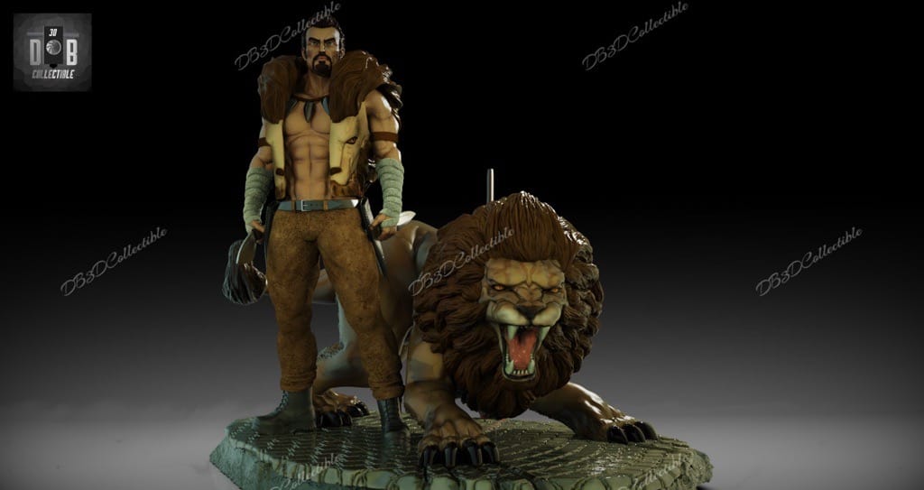 P站图纸印象馆 漫威 猎人克莱文 漫威 猎人克莱文