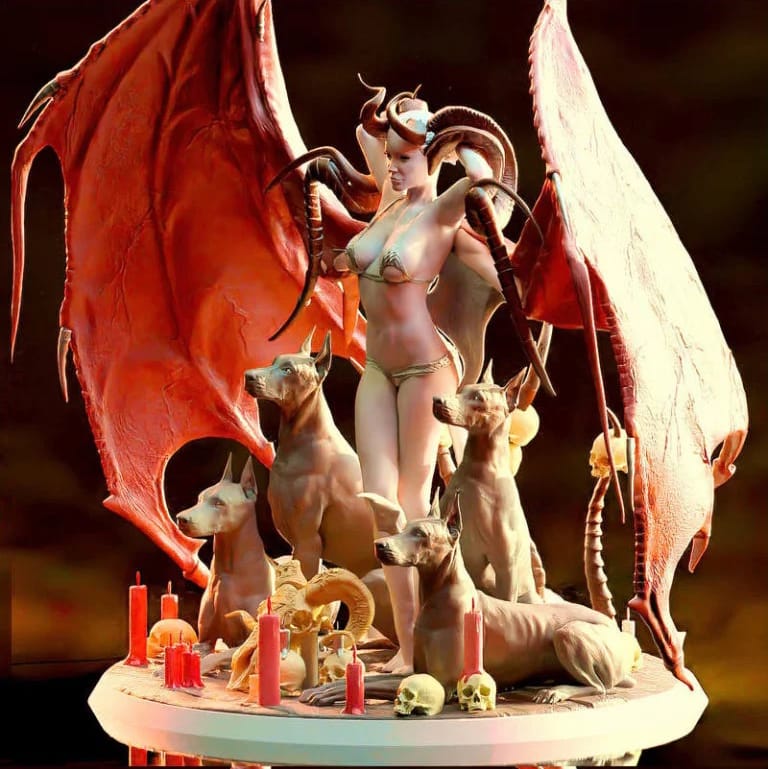 P站图纸印象馆 暗黑破坏神 莉莉丝 暗黑破坏神 莉莉丝