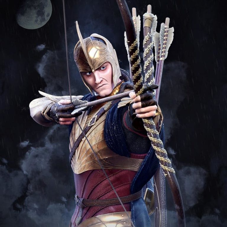 P站图纸印象馆 指环王 加拉兹民战士 指环王 加拉兹民战士