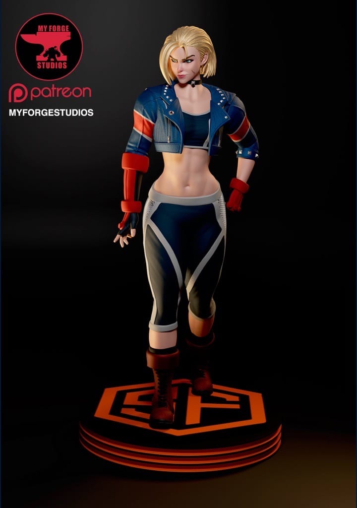 P站图纸印象馆 街头霸王 嘉米 街头霸王 嘉米