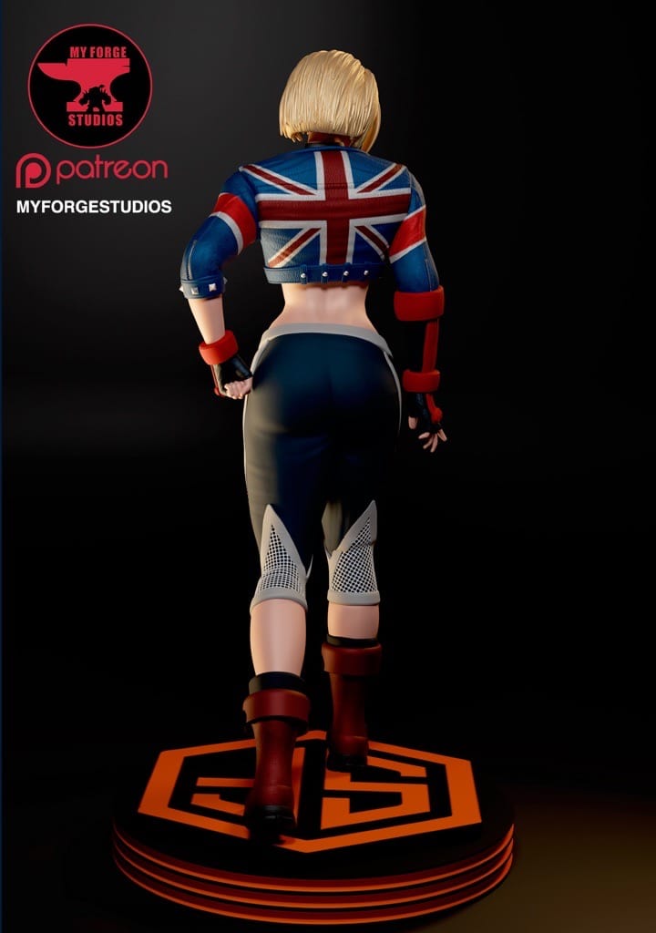 P站图纸印象馆 街头霸王 嘉米 街头霸王 嘉米