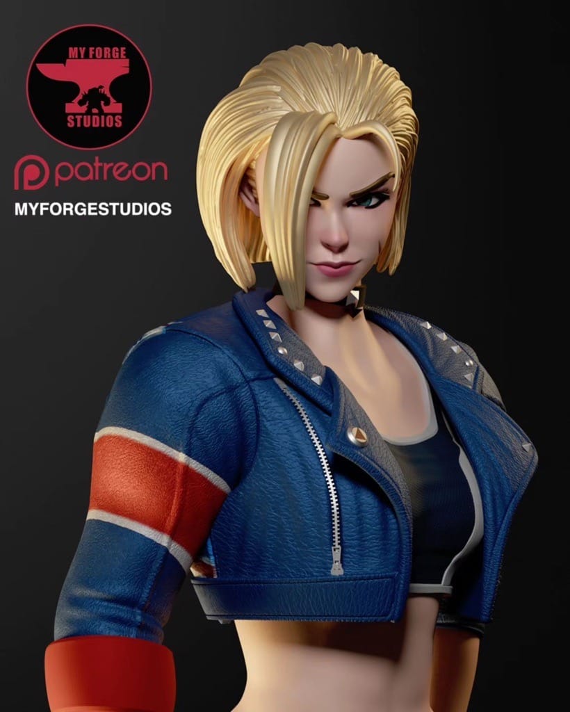 P站图纸印象馆 街头霸王 嘉米 街头霸王 嘉米