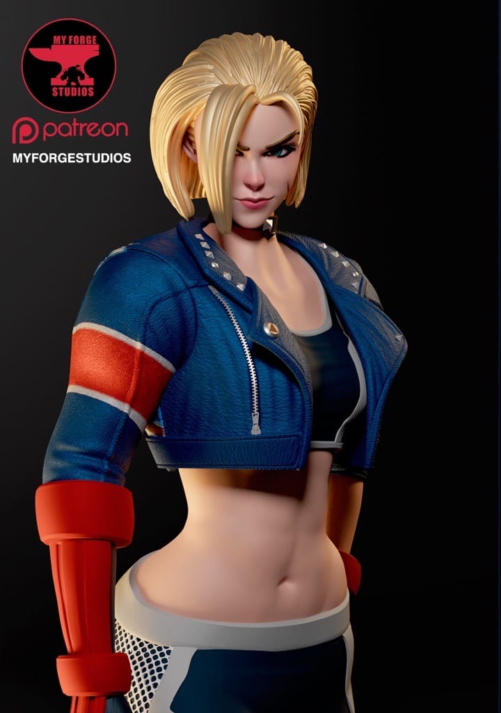 P站图纸印象馆 街头霸王 嘉米 街头霸王 嘉米