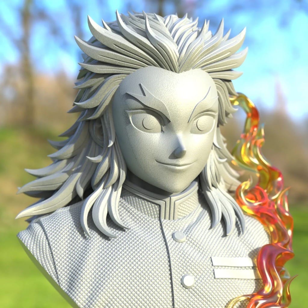 P站图纸印象馆 鬼灭之刃 炼狱杏寿郎 鬼灭之刃 炼狱杏寿郎