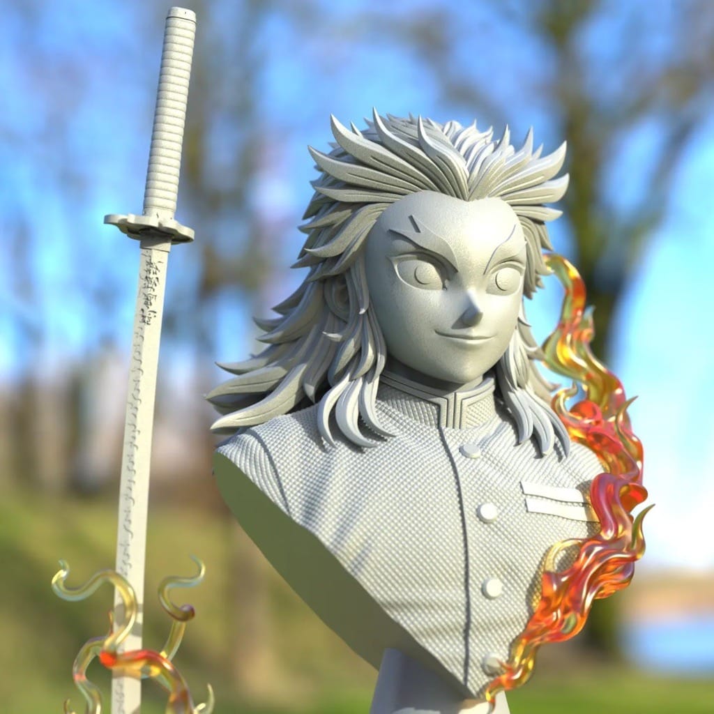 P站图纸印象馆 鬼灭之刃 炼狱杏寿郎 鬼灭之刃 炼狱杏寿郎