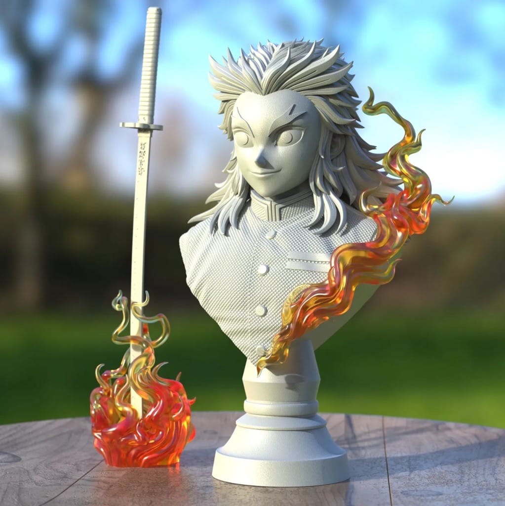 P站图纸印象馆 鬼灭之刃 炼狱杏寿郎 鬼灭之刃 炼狱杏寿郎