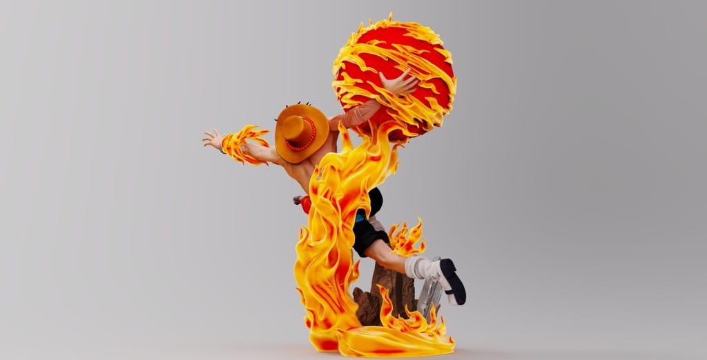 P站图纸印象馆 海贼王 波特卡斯·D·艾斯 海贼王 波特卡斯·D·艾斯