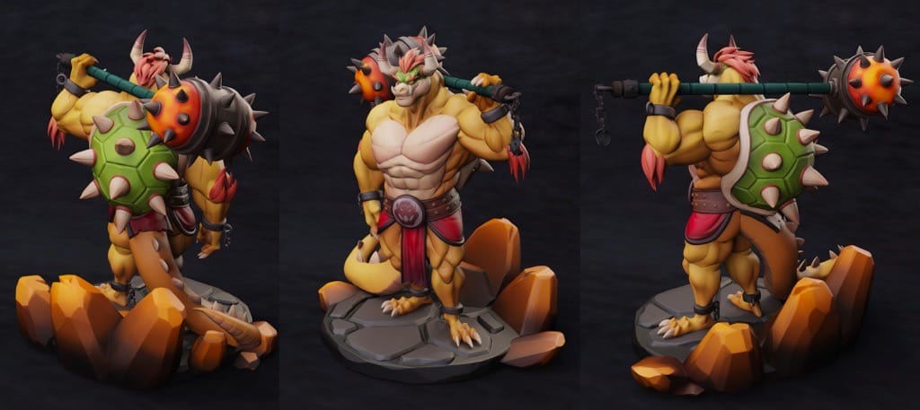 P站图纸印象馆 库巴大魔王 库巴大魔王