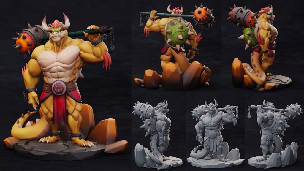 P站图纸印象馆 库巴大魔王 库巴大魔王