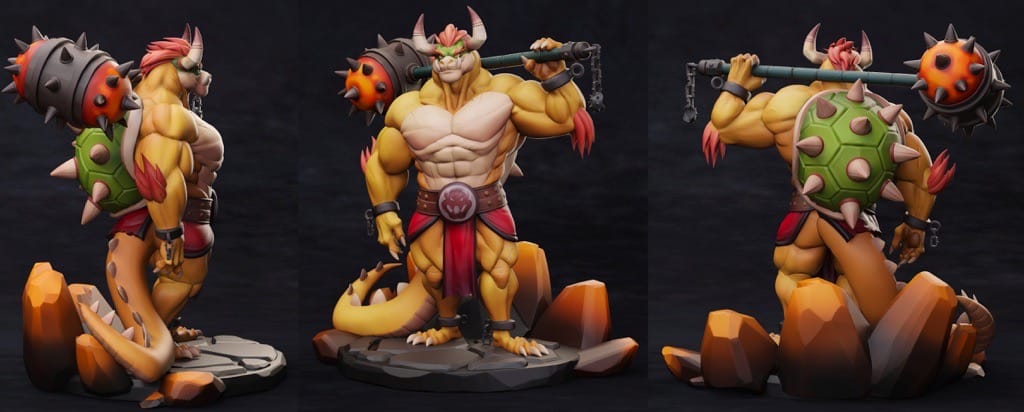 P站图纸印象馆 库巴大魔王 库巴大魔王