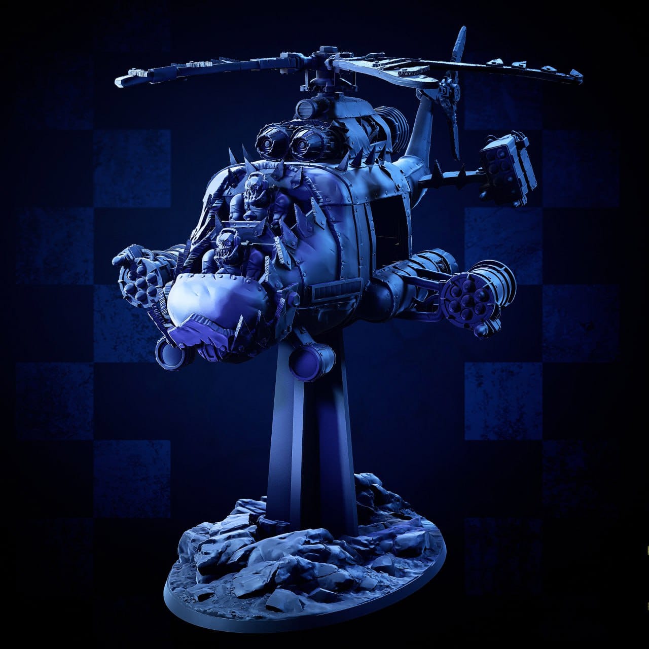 P站图纸印象馆 直升机 直升机