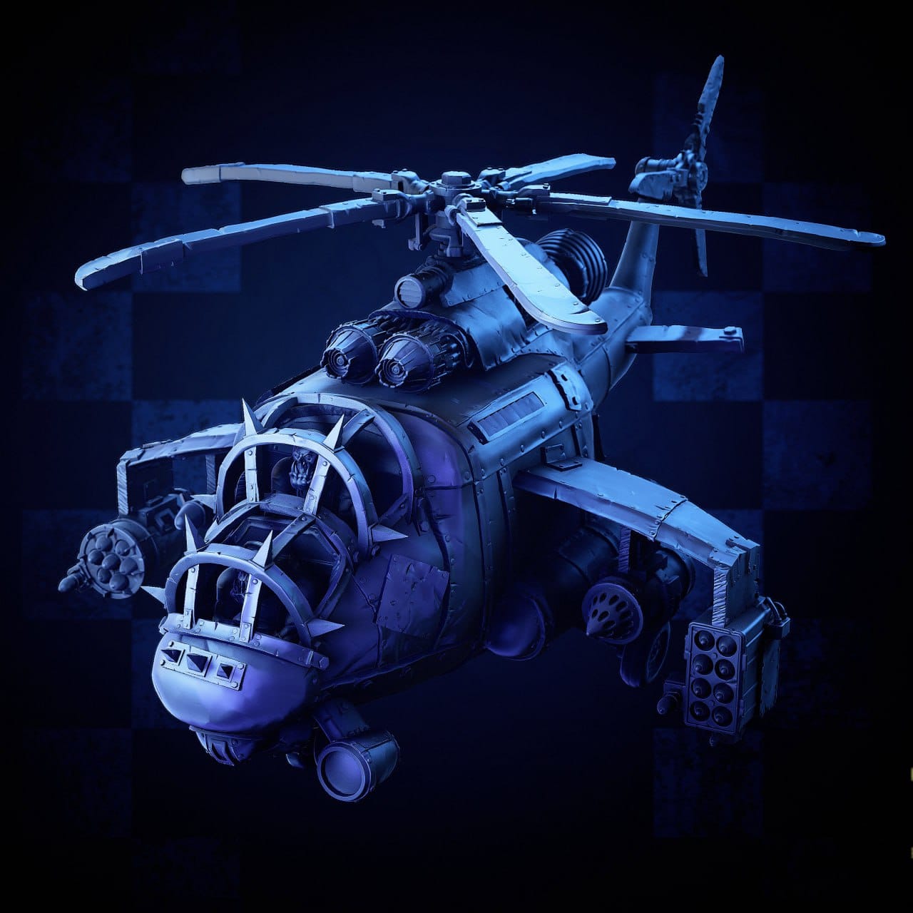 P站图纸印象馆 直升机 直升机