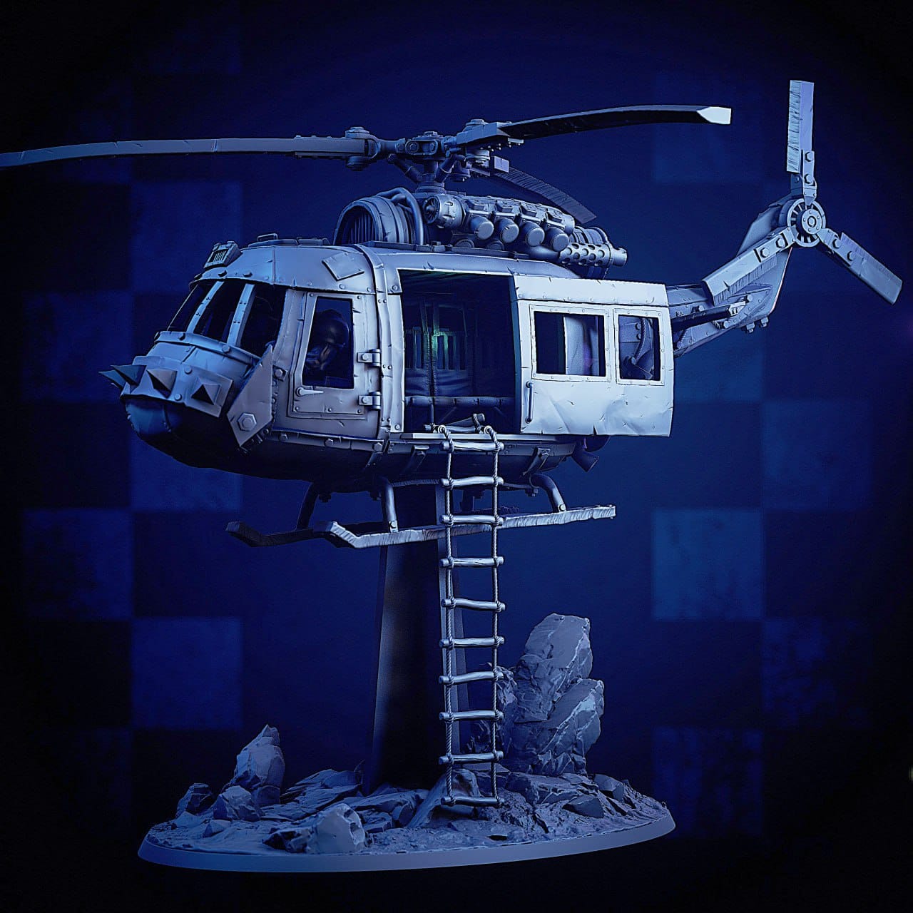 P站图纸印象馆 直升机 直升机