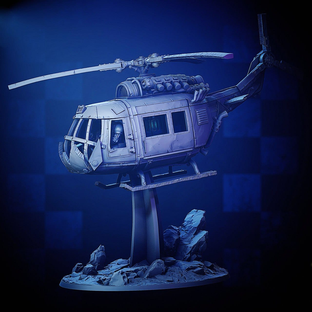 P站图纸印象馆 直升机 直升机