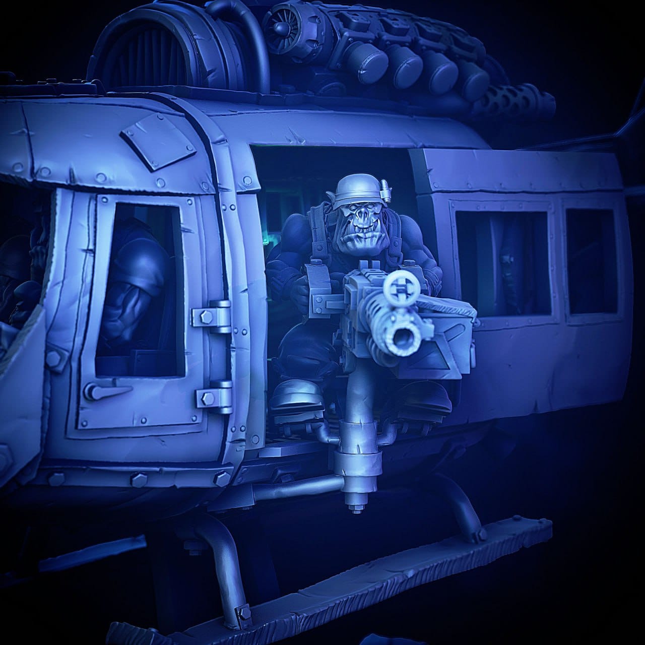 P站图纸印象馆 直升机 直升机