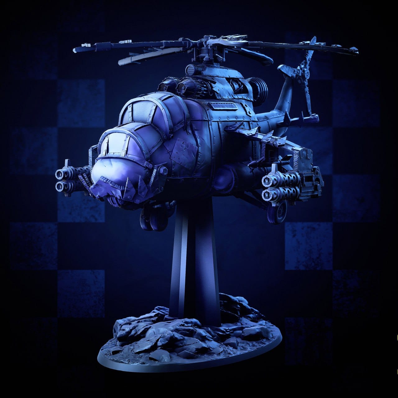 P站图纸印象馆 直升机 直升机