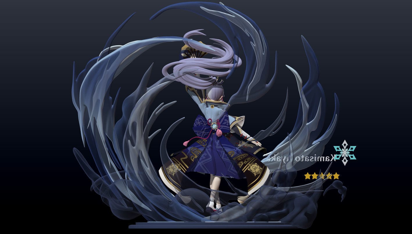 P站图纸印象馆 原神 神里绫华 原神 神里绫华