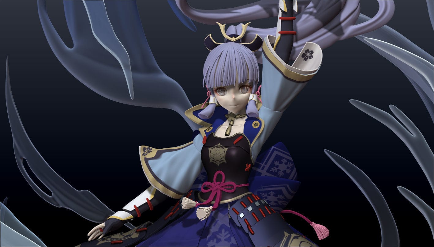 P站图纸印象馆 原神 神里绫华 原神 神里绫华